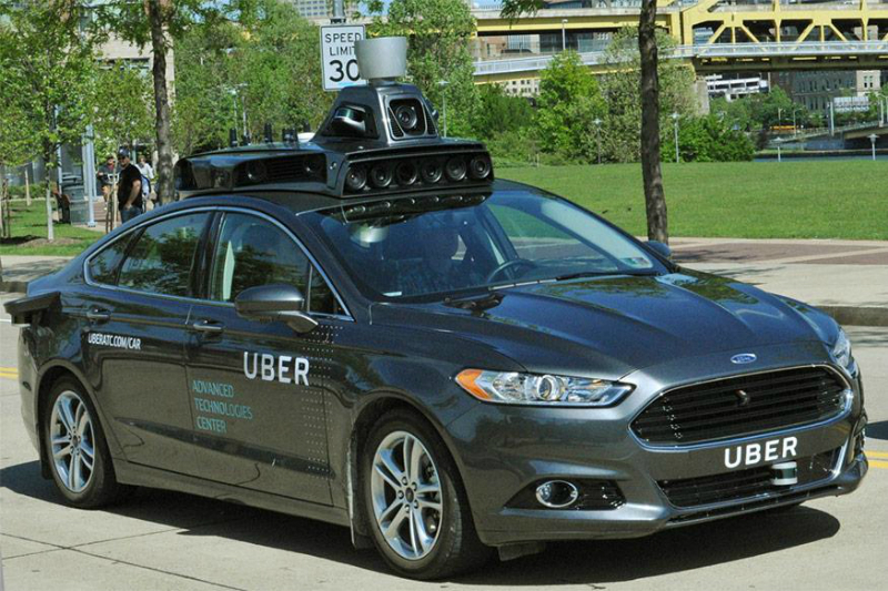 uber self driving car